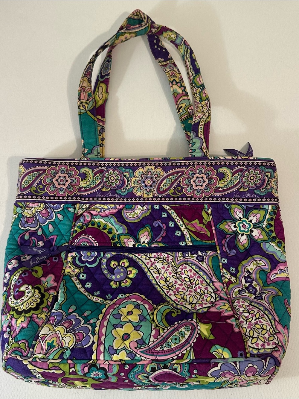 RETIRED - 2013 - VERA BRADLEY - HEATHER - MANDY TOTE